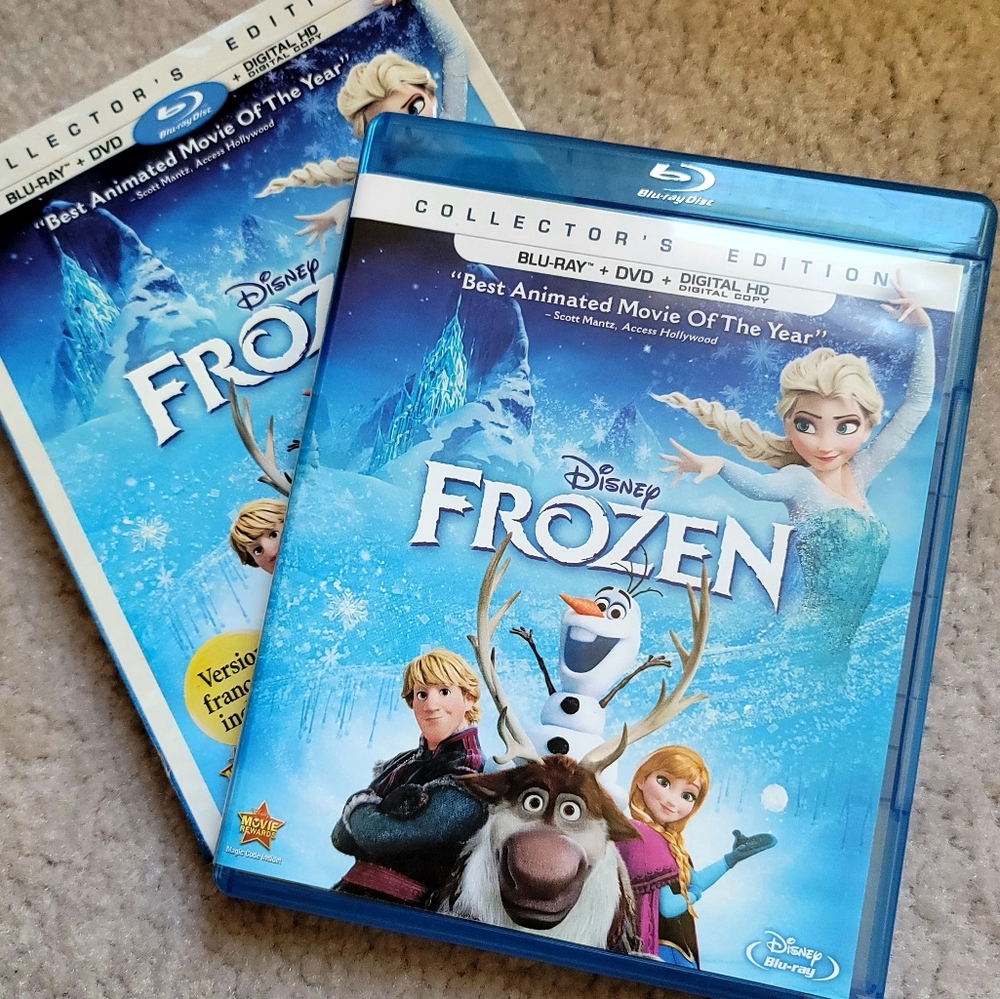 Blue-Ray + DVD + Digital HD - Disney FROZEN Collector's Edition
